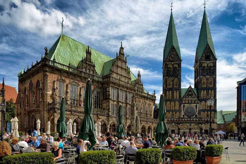 Bremer Rathaus mit Dom